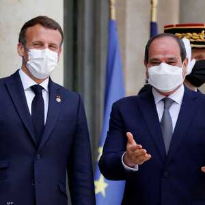 السيسي وماكرون في باريس