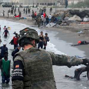 جندي إسباني في سبتة