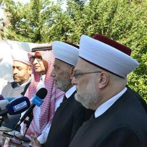 وفد برئاسة مفتي لبنان في دارة السفير السعودي