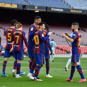 لاعبو برشلونة