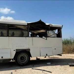 حافلة الجنود الإسرائيليين أصيبت بصاروخ كورنيت