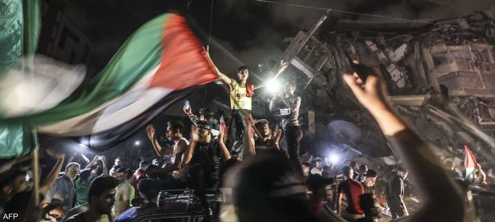 رحبت أطراف عدة بوقف إطلاق النار بين إسرائيل وقطاع غزة