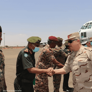 وصول قوات مصرية إلى السودان للمشاركة في التدريبات