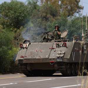 دبابة إسرائيلية قرب قطاع غزة