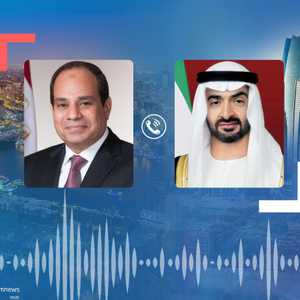الشيخ محمد بن زايد أثنى على الجهود المصرية