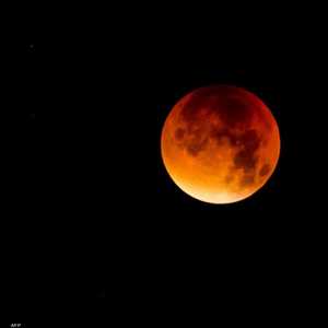 جانب من خسوف القمر عام 2015.