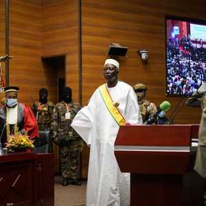 رئيس المرحلة الانتقالية في مالي با نداو.