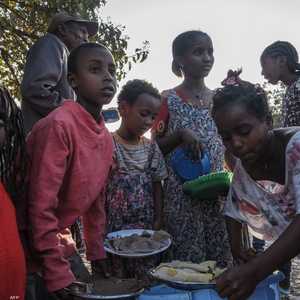 نازحون من إقليم تيغراي في إثيوبيا.