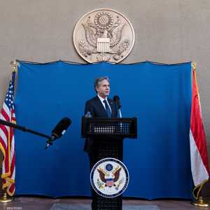 وزير الخارجية الأميركي يلقي كلمة في سفارة بلاده بالقاهرة