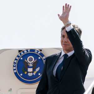 وزير الخارجية الأميركي أنتوني بلينكن في أول زيارة للقاهرة