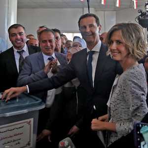 الأسد يدلي بصوته في الانتخابات الرئاسية