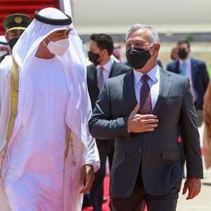 عاهل الأردن يستقبل ولي عهد أبوظبي