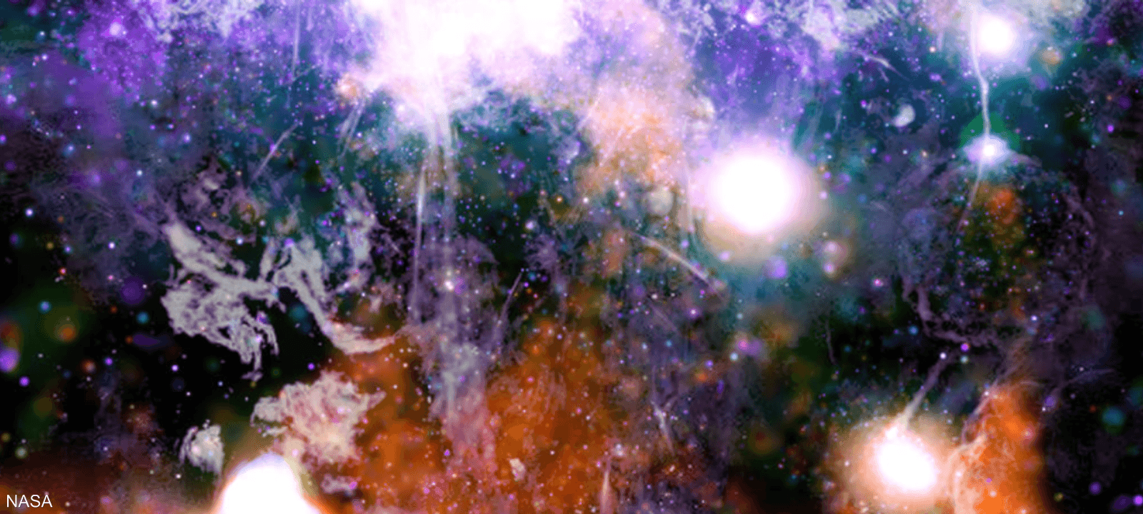 الصورة اعتمدت على بيانات مرصد "تشاندرا"