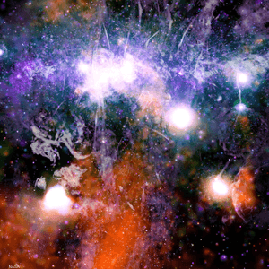 الصورة اعتمدت على بيانات مرصد "تشاندرا"