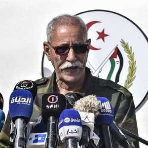 زعيم جبهة البوليساريو، إبراهيم غالي