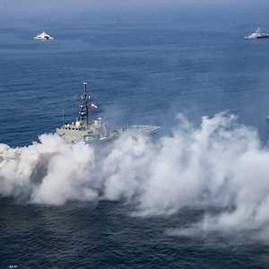 أرشيفية لحادثة سفينة حربية إيرانية خلال مناورات بحرية