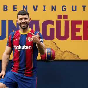 أغويرو في برشلونة