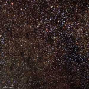 مجموعة ضخمة من النجوم في مجرة درب التبانة