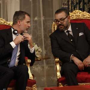 ملكا المغرب وإسبانيا - صورة أرشيفية