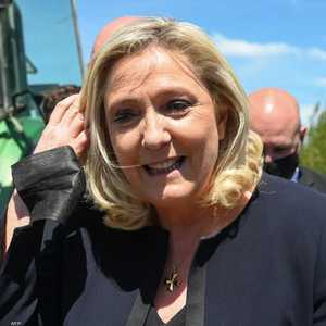 زعيمة حزب التجمع الوطني الفرنسي مارين لوبان.