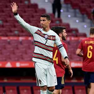 رونالدو بعد نهاية اللقاء