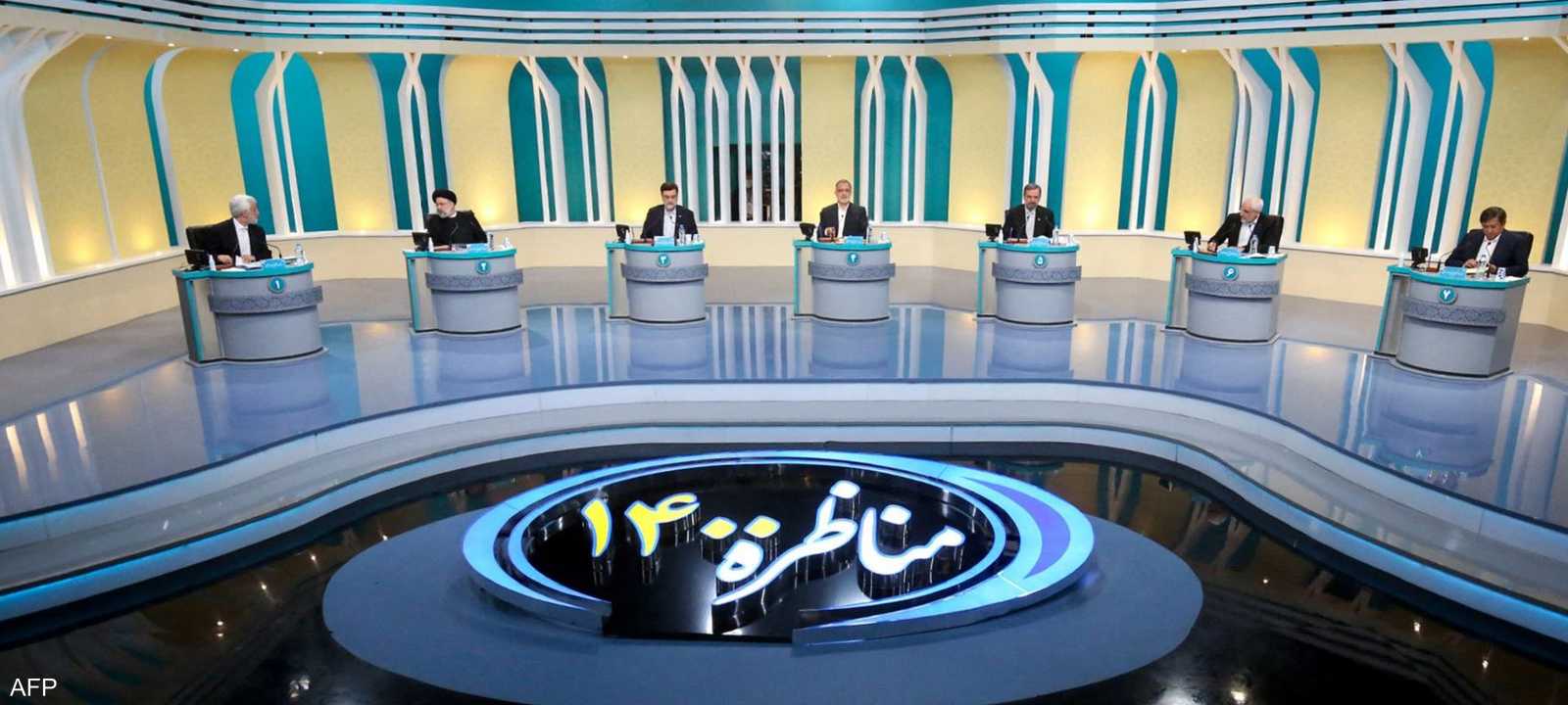 جانب من المناظرة الرئاسية بين المرشحين