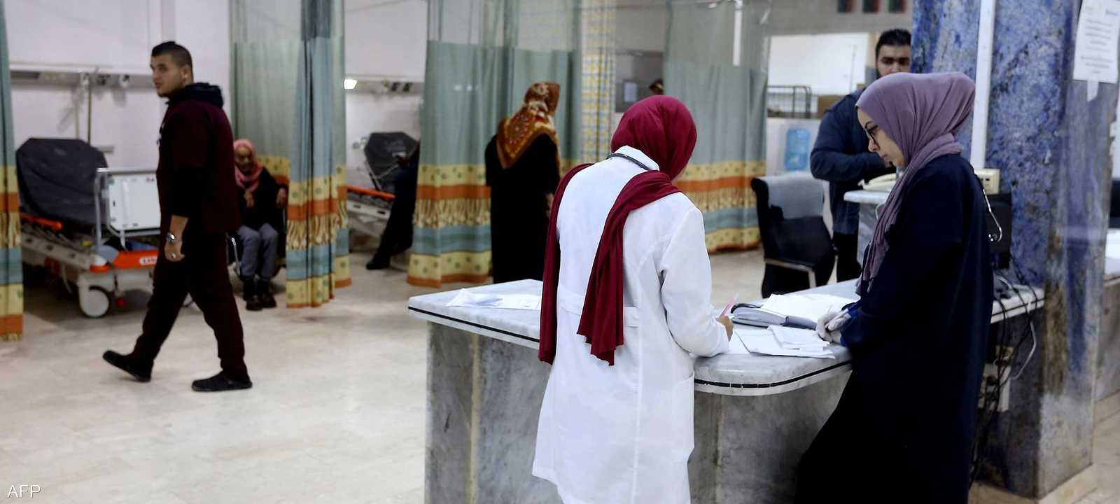 أرشيفية لأحد المستشفيات في ليبيا