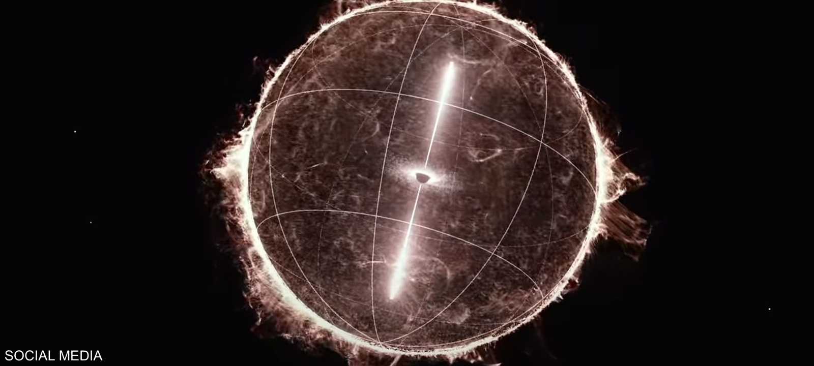 انفجار هائل في الفضاء