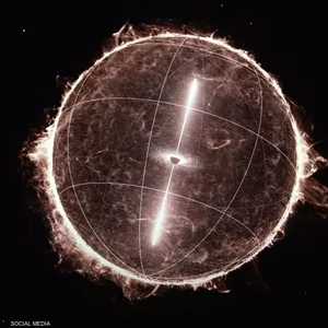 انفجار هائل في الفضاء