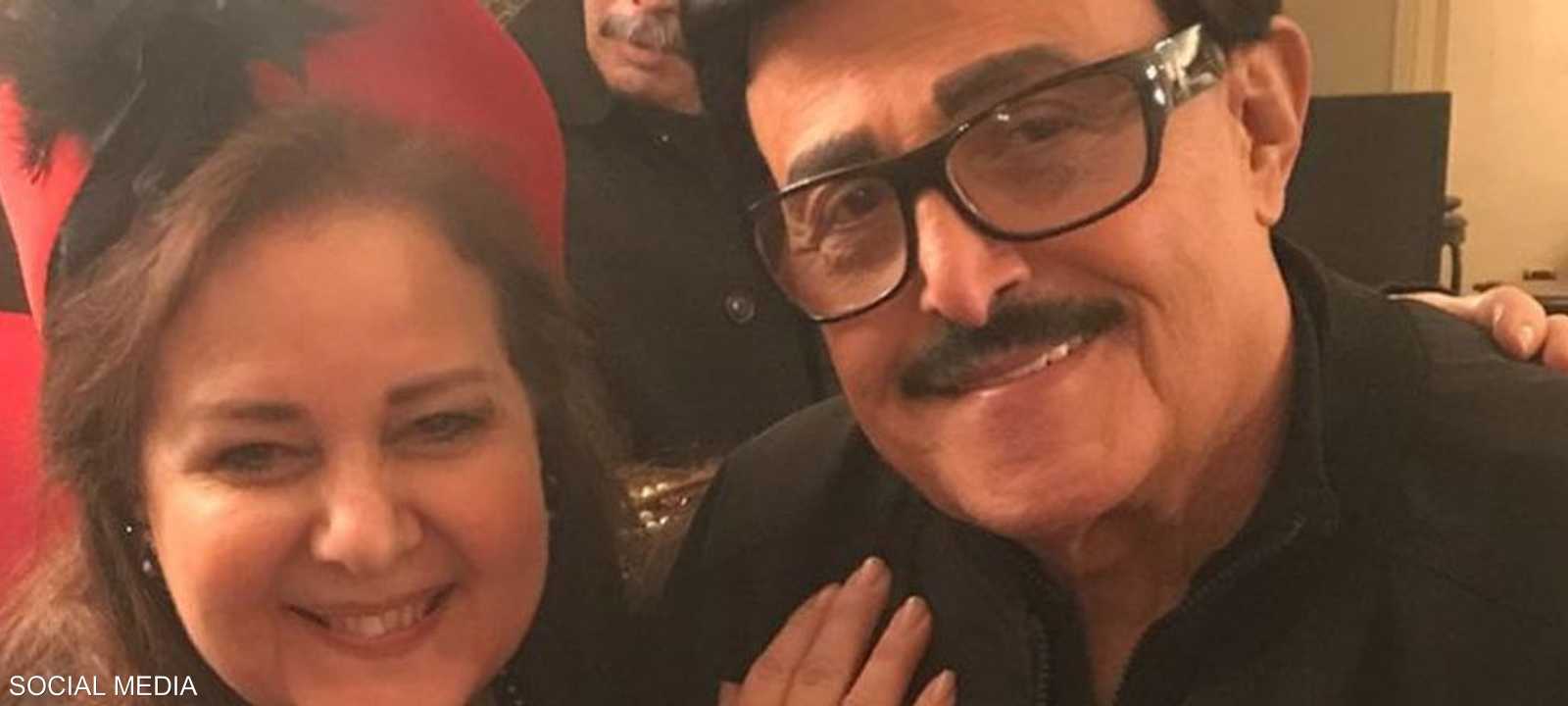 الراحلان سمير غانم ودلال عبد العزيز