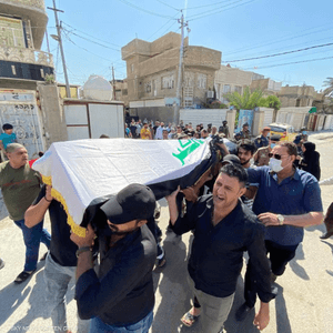 تشييع الضباط في المخابرات العراقية نبراس فرمان