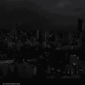 الظلام يخيم على العاصمة اللبنانية