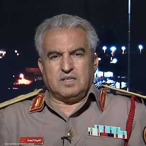 مدير التوجيه المعنوي في الجيش الليبي اللواء خالد المحجوب.
