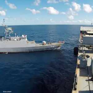 سفن حربية إيرانية في لقطة أرشيفية