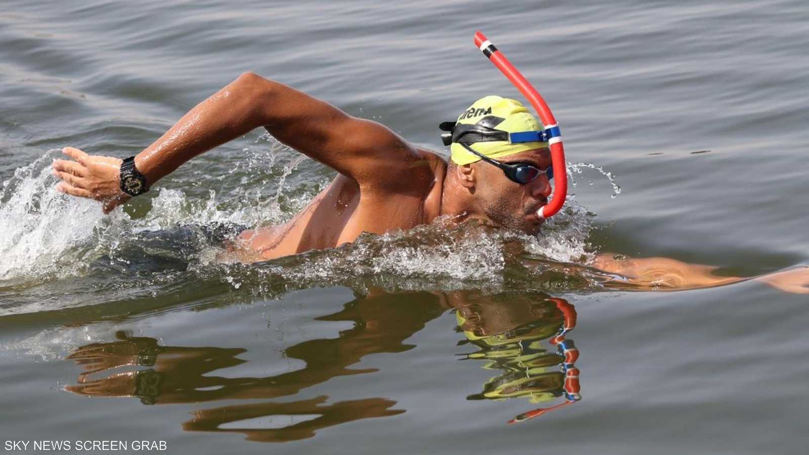 السباحة بالزعانف من اختصاص الباروكي