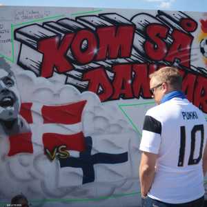 حملة تضامن وتعاطف كبيرة مع إريكسن بعد أزمته