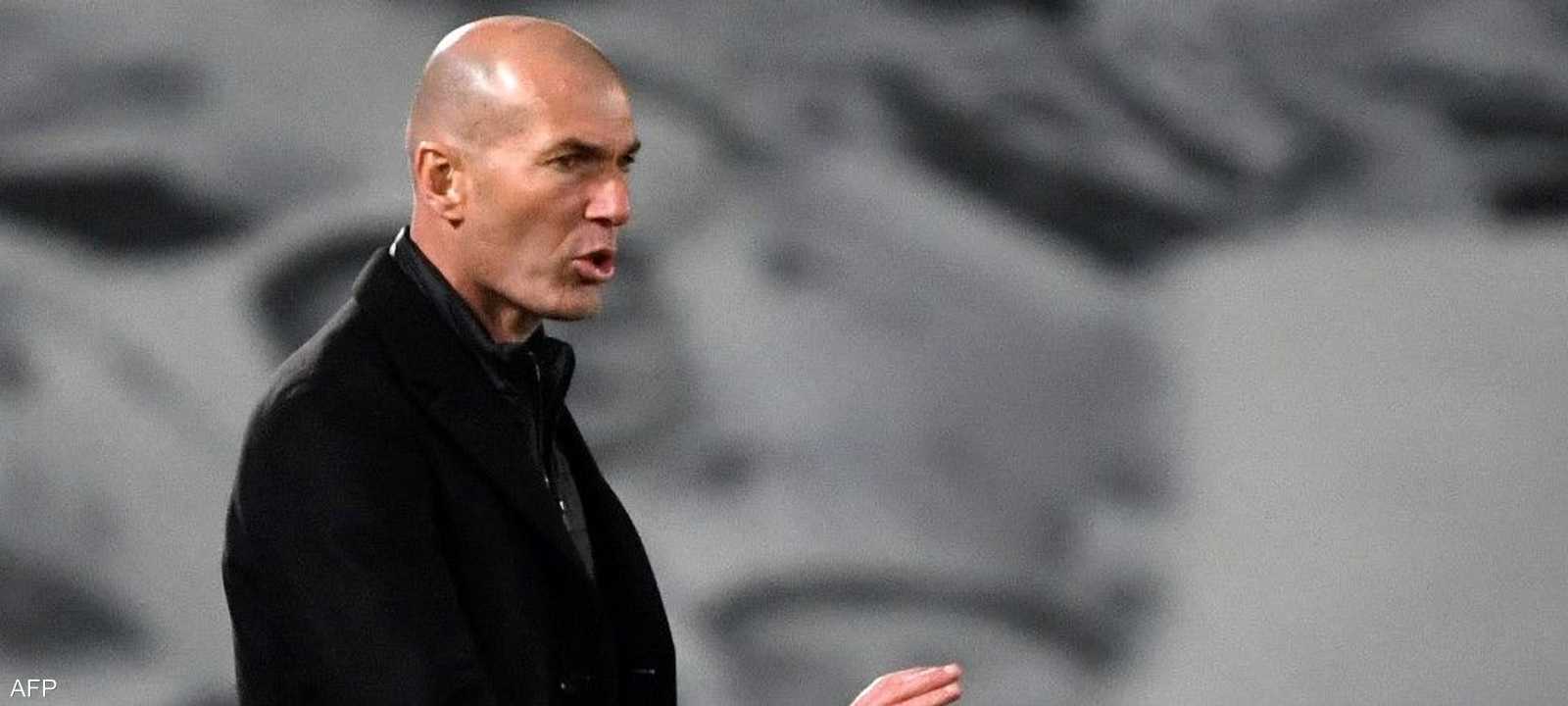 زيدان مدرب ريال مدريد السابق