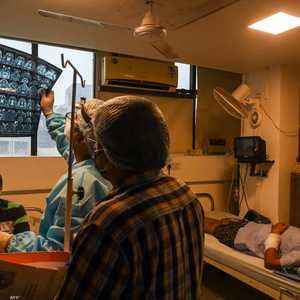 أرشيفية.. مريض مصاب بالفطر الأسود