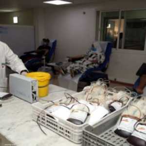 أرشيفية لتبرع الدم في المغرب