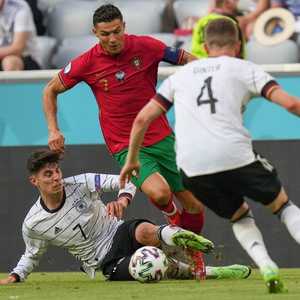 رونالدو سجل هدفه الثالث بالبطولة أمام ألمانيا