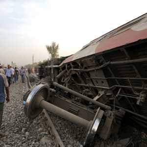 حوادث القطارات في متكررة بشكل ملحوظ في مصر