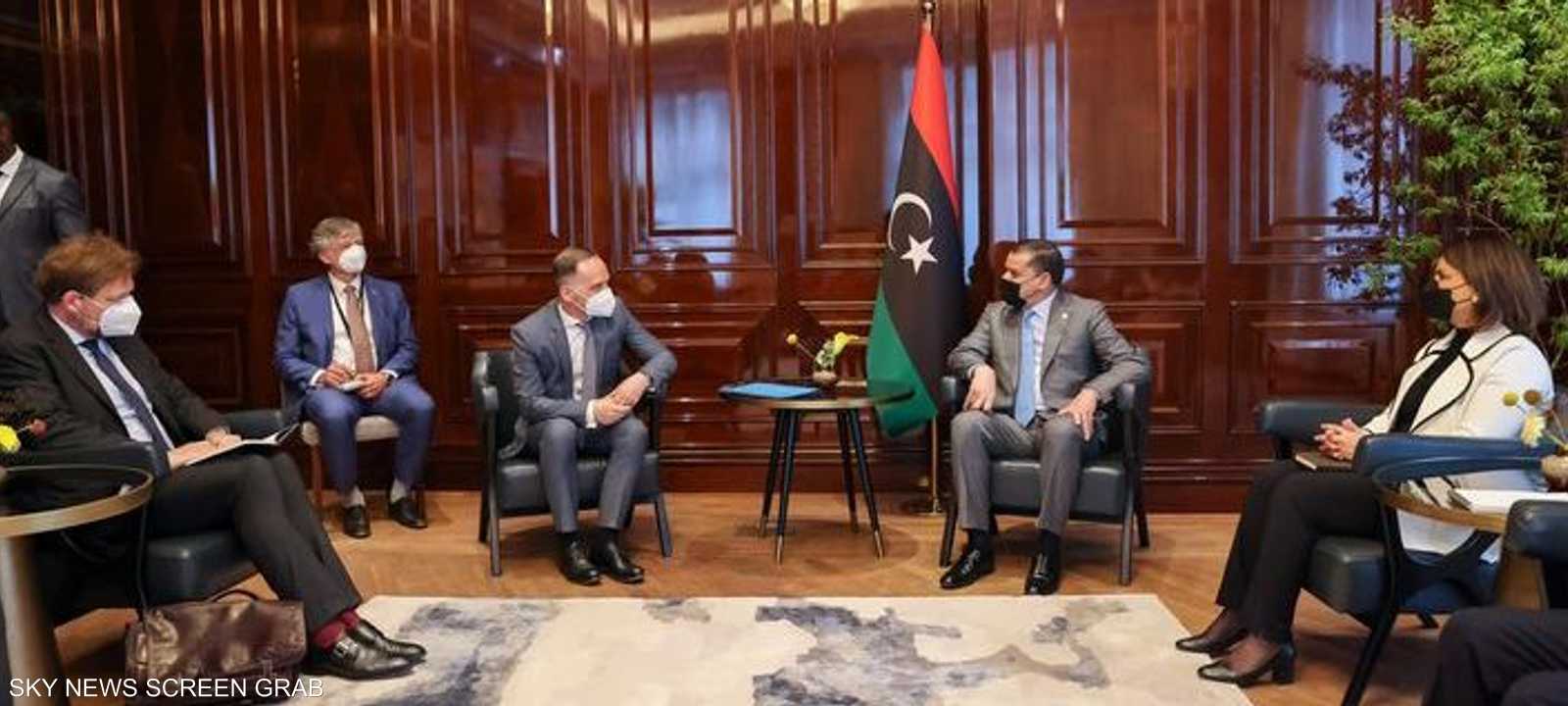 الدبيبة التقى وزير الخارجية الألماني الثلاثاء