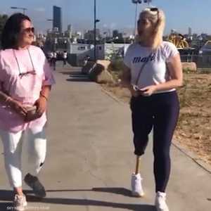 نسرين أكيوز.. أٔول مدربة رياضية بطرف إصطناعي