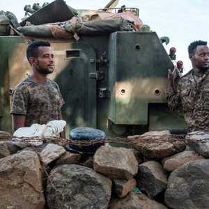 عنصران من الجيش الإثيوبي