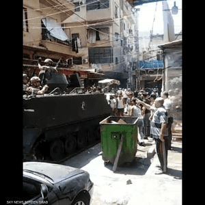 احتجاجات في طرابلس اللبنانية