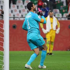 حارس مرمى الأهلي المصري محمد الشناوي