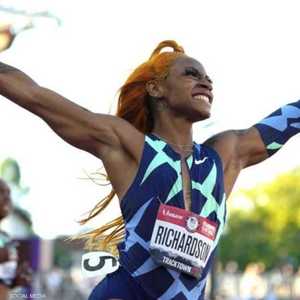 العداءة الأميركية شاكيري ريتشاردسون