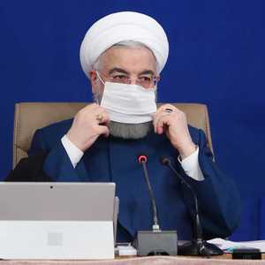 الرئيس الإيراني المنتهية ولايته حسن روحاني