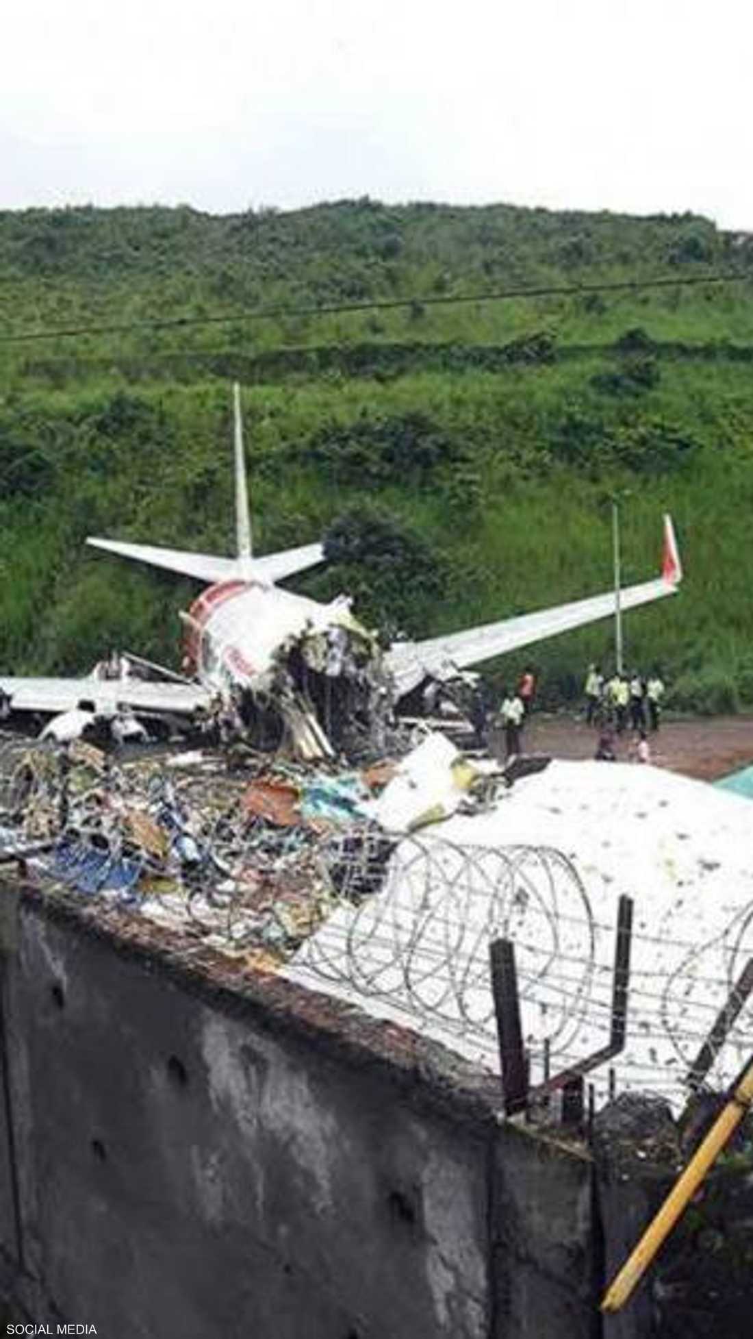 الطائرة فشلت في الهبوط على المدرج