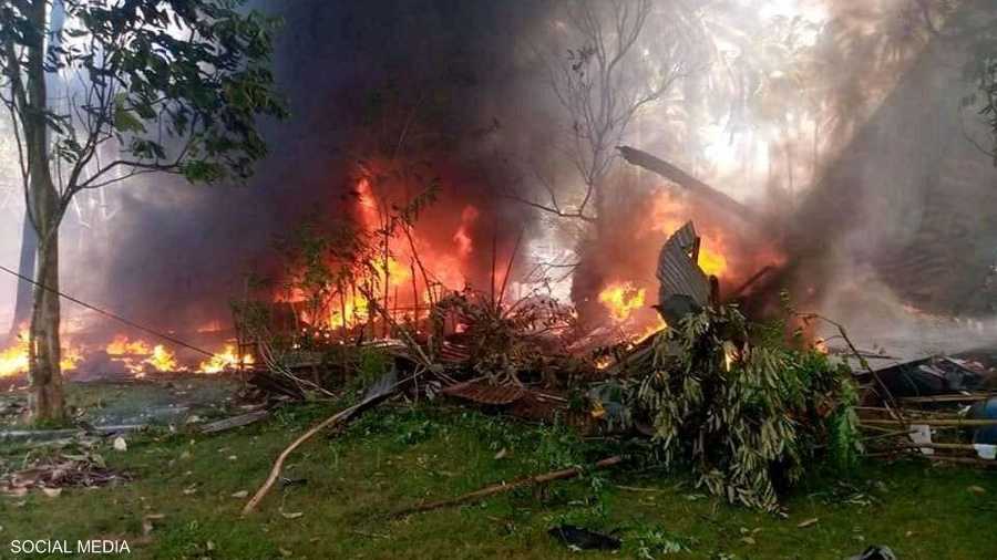 تحطمت الطائرة على جزيرة جولو في مقاطعة سولو.
